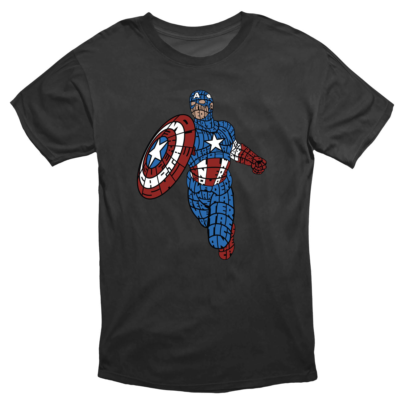 T-Shirt à manches courtes "Capt'ain America"