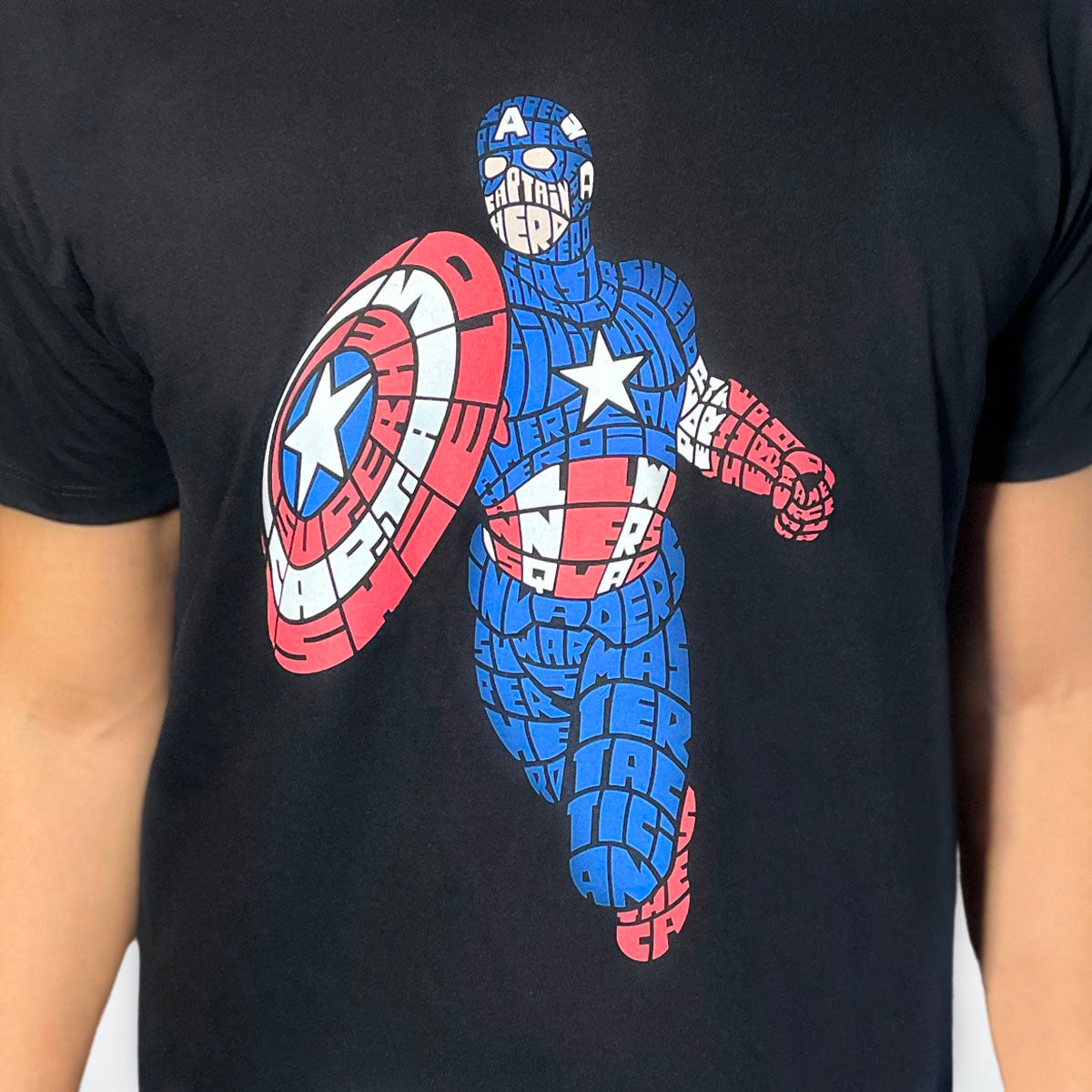 T-Shirt à manches courtes "Capt'ain America"