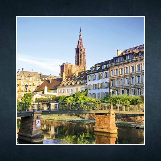Coffret de 8 cartes postales "Cathédrale de Strasbourg"