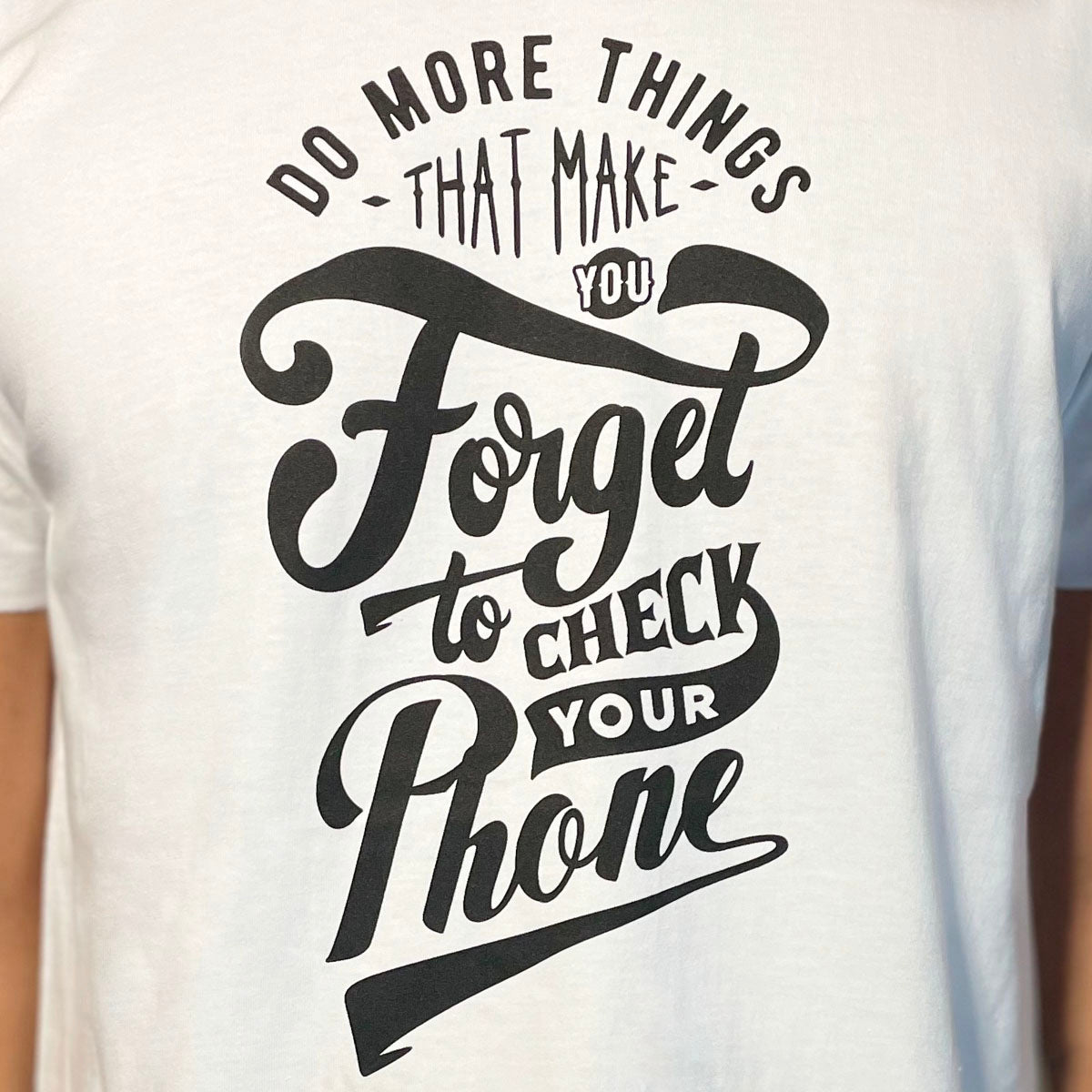 T-Shirt à manches courtes "Do more things"