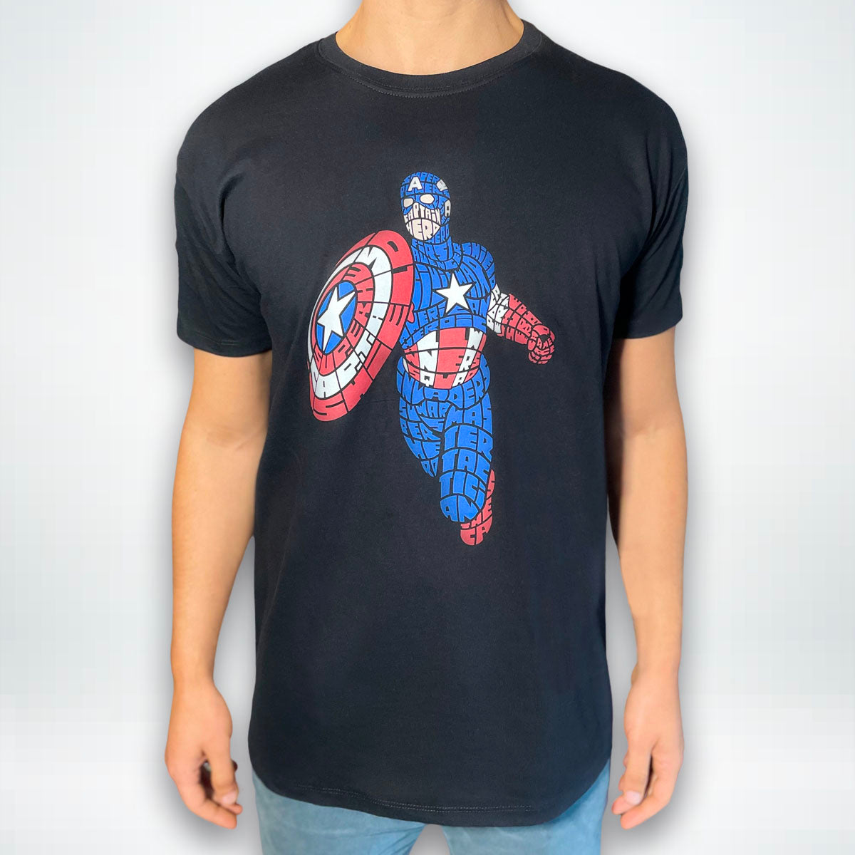 T-Shirt à manches courtes "Capt'ain America"